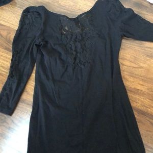 3/$10 Lace BodyCon H&M Dress Black